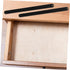 2pcs Balacoo Side Mount Drawer Slides with Wheels Smooth Silent Sliding Furniture Guide Rails for Dressers Bedside