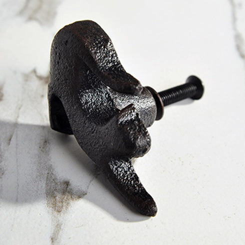 Zeizafa 4Pcs Drawer Pulls Cats Shape Dressers Knob Cupboard Handle Unique Furniture Handle Simple Bedside Cabinet Pull