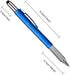 Zhanmai 8 Pcs Gift Pen for Men 6 in 1 Multitool Tech Tool Pen Screwdriver Pen with Ruler, Levelgauge, Ballpoint Pen, Pen Refills (Red, Green, Blue, Gray) by Zhanmai