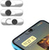 Ultra-Thin Transparent Front Camera Cover, Webcam Privacy Protector Slide for Smartphones, Compatible