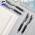 Gel Pens 10 Pcs, 0.5mm Black Ink Fine Point Smooth Writing Pens - Ball Point Pens for Journaling Note Taking, Cute