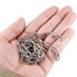 uxcell Stainless Steel 304 Hardened Proof Coil Chain, 1m Length, 1.5mm Thickness, Zinc Plated