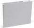 Blue Summit 25 Pack Hanging File Folders, Letter Size, Gray for Organization
