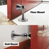KOLAKO Magnetic Door Stop, Heavy Duty Wall Floor Mount Door Stopper, Brushed Stainless Steel, Modern Design