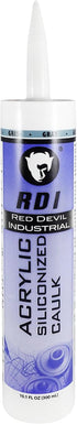 Red Devil 08465I RD Pro Construction Grade Siliconized Acrylic Sealant, 10.1 oz., Gray