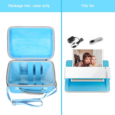 Z300, 4x6 2sec, Tourmate Hard Document Scanner Carrying Case for Plustek Photo Scanner - ephoto Scan Photo in Auto Crop