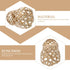 Sewroro 4pcs Bulb Woven Bamboo Lamp Shade Rustic Style Ceiling Lamp Chandelier Cover for Pendant Light Ceiling Fan
