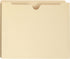 Smead File Jacket, Reinforced Straight-Cut Tab, 2" Expansion, Letter Size, Manila, 50 Per Box