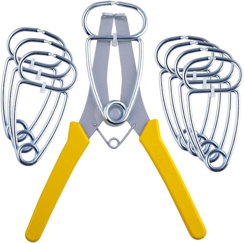 Feiyang Miter Spring Clamps Kit for Woodworking, Picture Frames, Wood Trim, Moldings