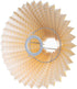 E27 (9.4X9.4X6.3in SOLUSTRE Pleated Cloth Lampshade Base Light Shade Drum Chandelier Shades Floor Lamps Yellow