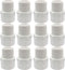 PVC Fittings Male Adapter, 2 Way 1/2 Inch 12 Pack, Socket x Male Pipe Thread for 1/2 Inch Sch40 PVC Pipe