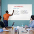HAMIGAR Whiteboard Sticker for Wall - 17.7" x 78.7" Peel and Stick Whiteboard Wallpaper with 1 Marker