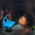 3D 16 FULLOSUN Shark Illusion Night Light Animal Touch Table Desk Lamp, with Remote Control Colors Optical USB LED