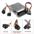 PWM DC Motor Speed Controller, 10-55V 12V 24V 36V 48V 60A Reversible Switch Set for Brush Motor Tools
