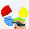 Availey 40 Pieces Magnetic Dry Erase Labels, 3 x 2" Reusable Strips for Classroom Home Office, Writable Cards