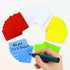 Availey 40 Pieces Magnetic Dry Erase Labels, 3 x 2" Reusable Strips for Classroom Home Office, Writable Cards