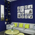 Countertop 17.7" 393.7" Yasinet Peel and Stick Wallpaper Blue Wallpaper Blue Contact Paper Navy Waterproof Self
