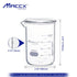 16.9oz (500ml) Sturdy Glass Beaker, 3.3 Borosilicate Griffin Low Form, Pack of 6, BKL500-006