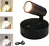 Yinhamnl Spot Lights Indoor, Rechargeable Plant Spotlight Indoor, 360 Rotate Wireless LED Uplighting,