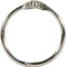 Yamlnke 1 Inch Loose Leaf Binder Rings, Key, Flash Cards, Book and Paper