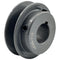 AK25-7/8 V Belt Pulley - 7/8 Inch Bore, 2.5 Inch Outside Diameter, Cast Iron V-Belt Sheave for A AX 3L 4L V-Belts