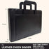 MSP 7 Ring Business Check Portfolio Binder with Handle, Zipper Closure for Business or Personal Checks (3-to-A Pages)