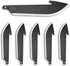 Outdoor Edge RazorSafe 2.2" Black Drop-Point | 6 Pack of EDC Drop