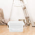 0.5 9.05 5.51 4.92 Inch Kichvoe Gallon Paint Bucket with Lid and Handle Lightweight Plastic Storage Pail for Household