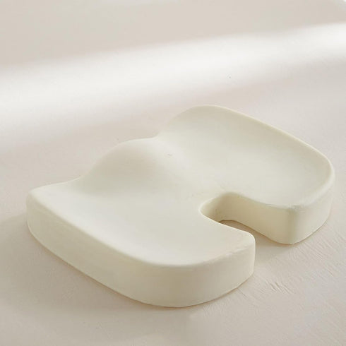 KELINFONG Tailbone Car Seat Cushion, Memory Foam Ergonomic Wheelchair Cushions for & Sciatica & Coccyx Pain