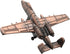 TREASURE GURUS, LLC A-10 Treasure Gurus USAF Model Warthog Plane Die Cast Pencil Sharpener