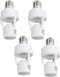 PIR Motion Sensor Light Socket Smart Screw in Light Bulb Outlet Compatible