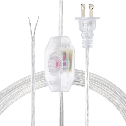 PATIKIL 15 Feet Lamp Cord with Plug, UL List Lamp Power Cord with