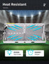 100W 8000LM Lights,6000K Lights,IP65 papasbox LED Flood Light Outdoor, Outdoor Security Daylight White led Stadium