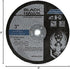 BHA Metal and Stainless Steel Cut Off Wheels - 3” x 1/32” x 1/4” for Die Grinders, 25 Pack