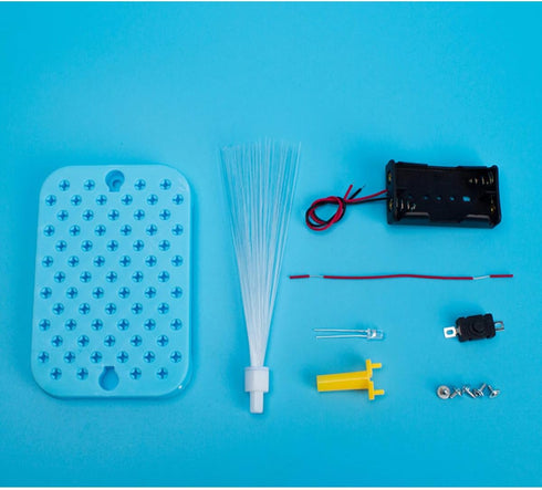 DIY Fiber Optic Light Kit Colorful LED Lamp for Science Experiments Encouraging Hands Learning and Parent Interaction