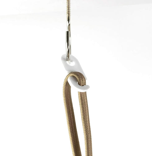 15 E26 1-Pack Feet Plug in Pendant Light, Pendant Light Cord Kit, Bronze Hanging Light Kits with ON/Off Switch, Socket