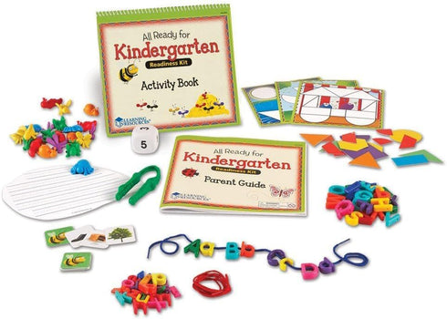 Learning Resources All Ready for Kindergarten Readiness Kit - Classroom Must Haves, Toddler Activities, Homeschool