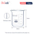 Beaker Set, Low Form 100ml Graduated Borosilicate Glass Beakers, 24pcs for Lab, Classroom, Craft, Kitchen