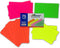 Basic Neon Color Ruled Index Flash Cards For School, Studying, Organizing, Memorizing |