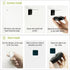 EUIOKUN 3Pack Dimmable&Timer LED Picture Lights for Wall Rechargeable Battery Picture Frame Light with Remote Wireless