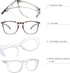 JOO'RTI Protective Anti-Fog Safety Goggles - Anti-Blue Light Eyewear for All
