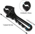Dokili 3AN-16AN Adjustable Fitting Wrench, Lightweight Black Aluminum Tool for Hose Fitting