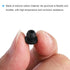 MECCANIXITY 10Pcs Snap Rubber Grommet Hole Plug, Dia 5.5mm ID 3mm H 8mm Seal for Electrical Box Cable Pipe