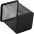EORTA Black Metal Mesh 3 Pack Square Pen Holders, Pencil Holders, Desk Stationery Organizer Cups