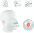 5pcs CPR Face Shield Mask Keychain Ring, Emergency Kit for First Aid or CPR Training, Blue
