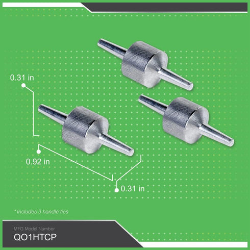 Square D - QO1HTCP QO Circuit Breaker Handle Ties, 3-Pack by Schneider Electric