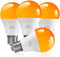 Bonlux Amber Light Bulbs 2000K, A19 9W E26 LED Yellow Soft Warm