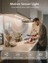 KTTGO Closet 3 Counter Dimmable Under Cabinet Lighting, LED Rechargeable Motion Sensor Lights, Color Temps Under
