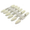 Luo ke 8mm Diameter Bullet Shape Polishing Buffing Wheels, Wool Felt Mounted Mandrel Grinding Bits for Rotary Tool