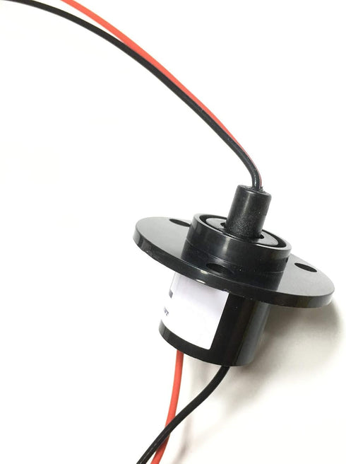 Taidacent 2 Wires 15A 20A 30A 40A 60A Slip Ring Collector Ring Rotary Electrical Contact
